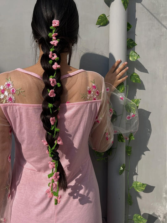 Colorful Crochet Paranday – Pack of 4 | Perfect for Brides & Festive Looks