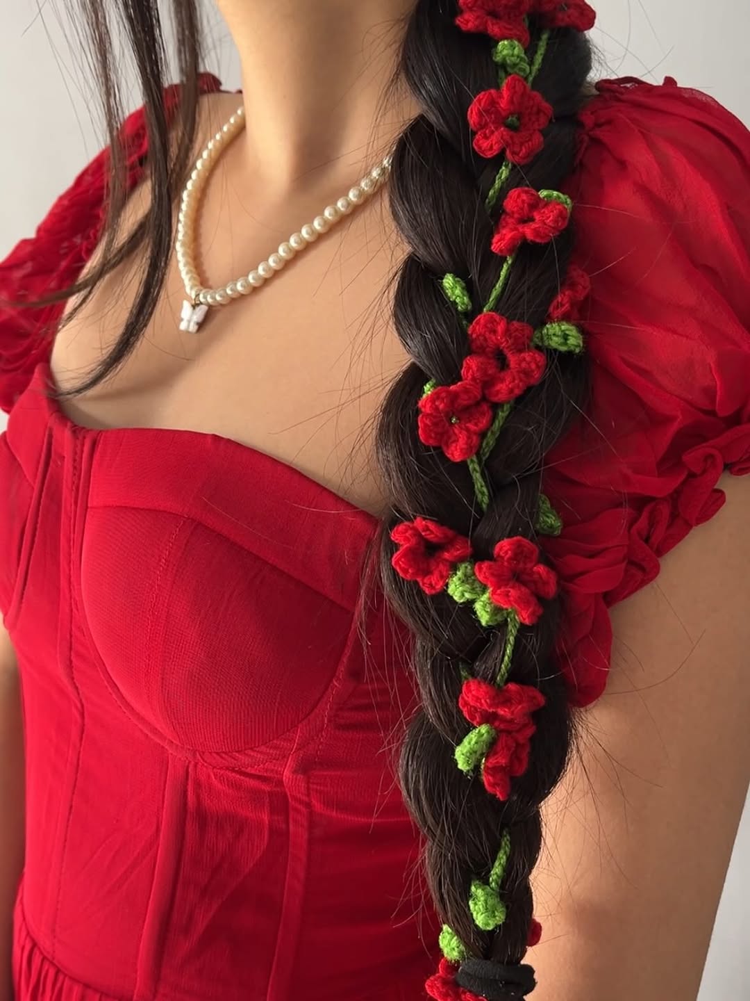 Colorful Crochet Paranday – Pack of 4 | Perfect for Brides & Festive Looks