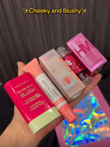 Viral Glow Cheeky & Blushy Makeup Kit – 5-in-1 Beauty Set