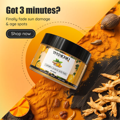 Turmeric & Kojic Acid Cleansing Pads (50 Pads)